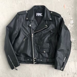 Vintage FMC Leather Biker jacket